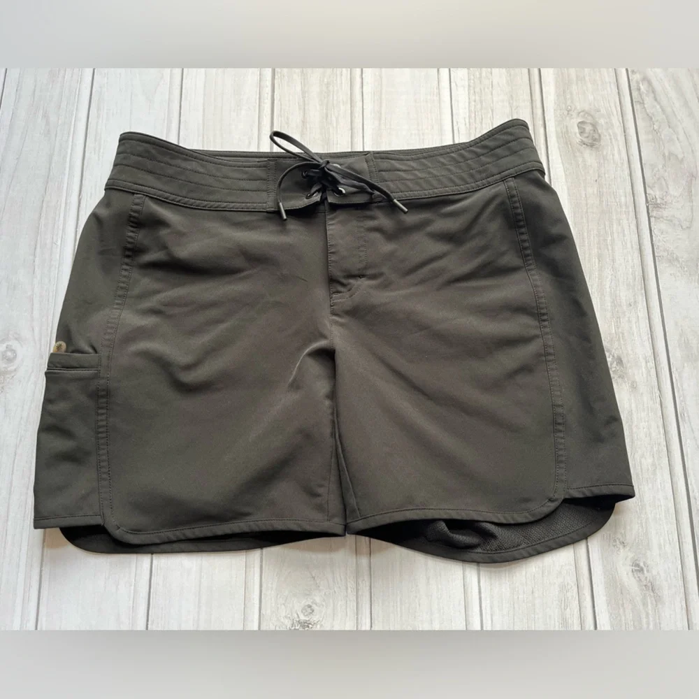 Women’s Athleta black board swim active pull on short. Size 8 - Picture 5 of 16